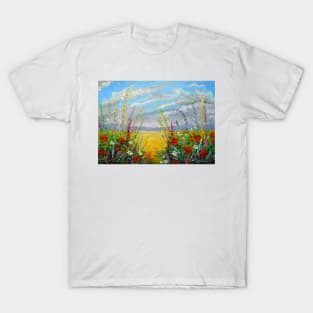 Flowers in the field T-Shirt